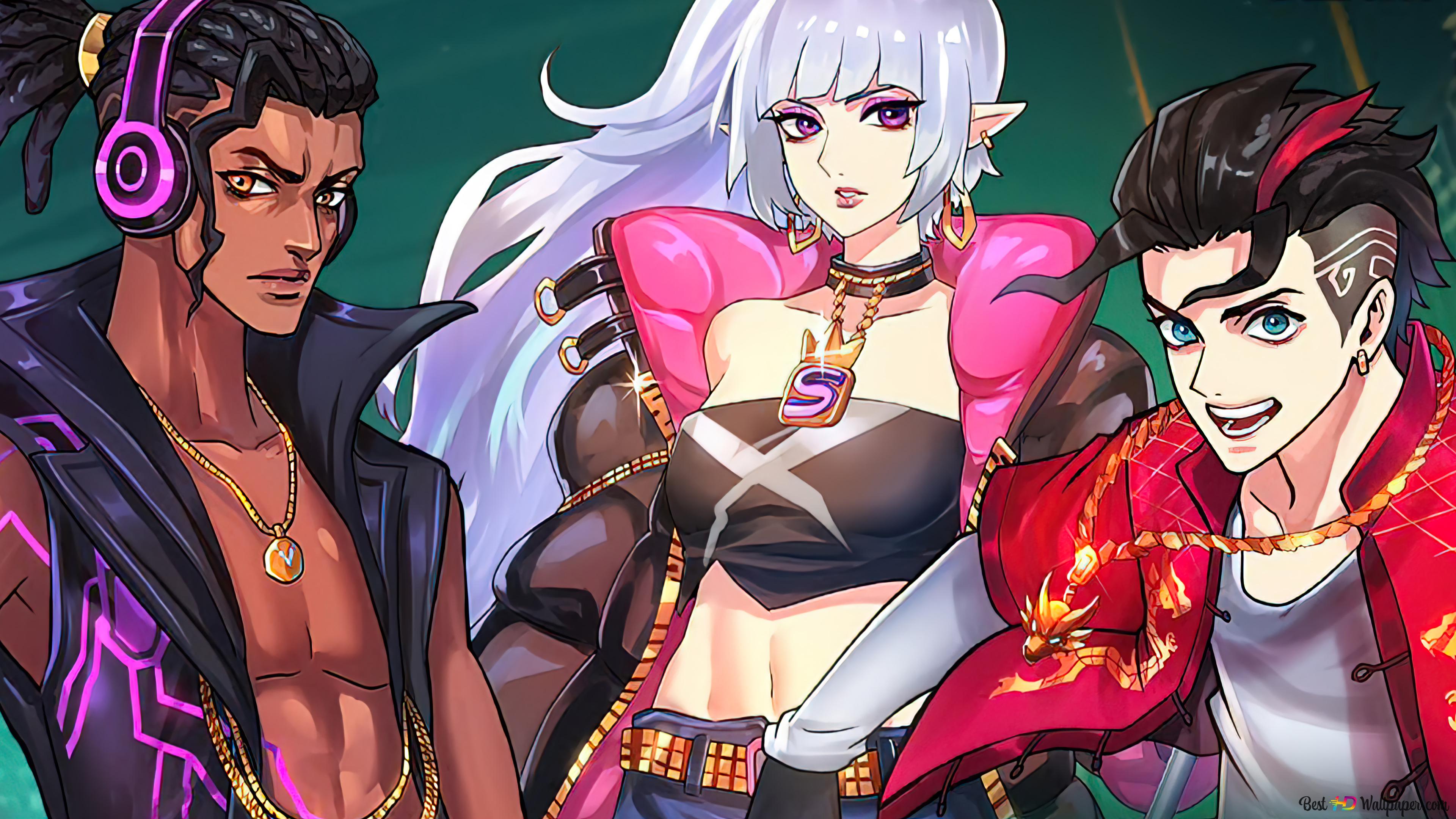 3840x2160 Selena & Brody with Chou S.T.U.N. (MLBB) Legends (ML) 4K wallpaper download
