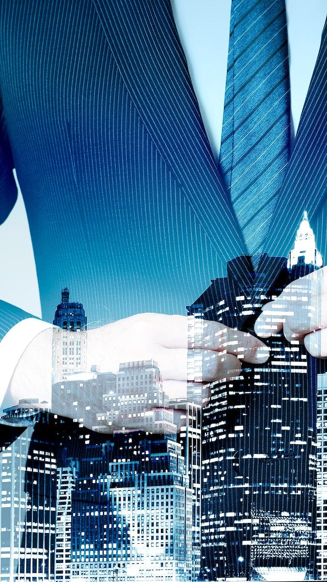 675x1200 Businessman in suit on city
