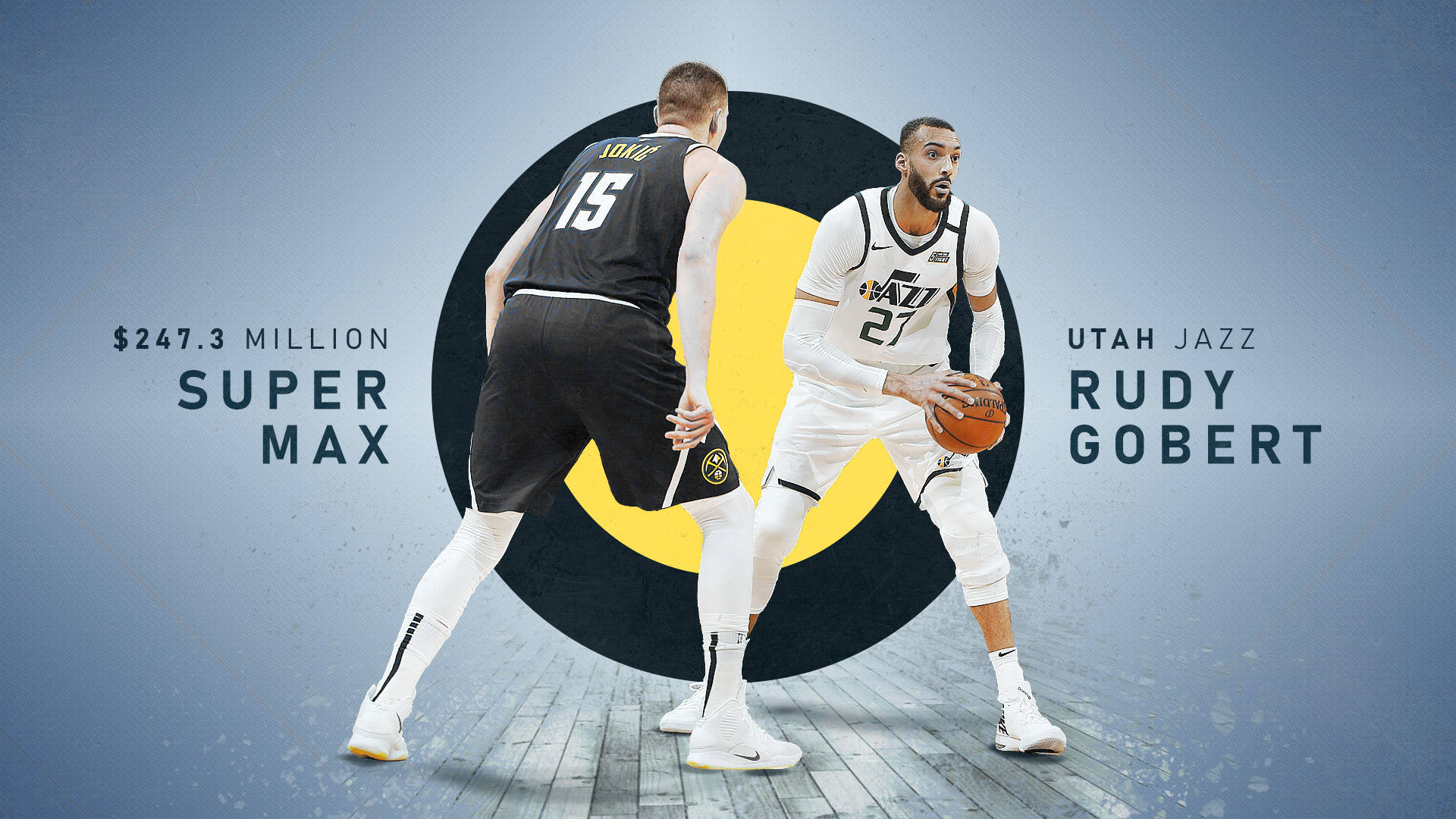 1920x1080 Download Rudy Gobert Super Max Salary Wallpaper