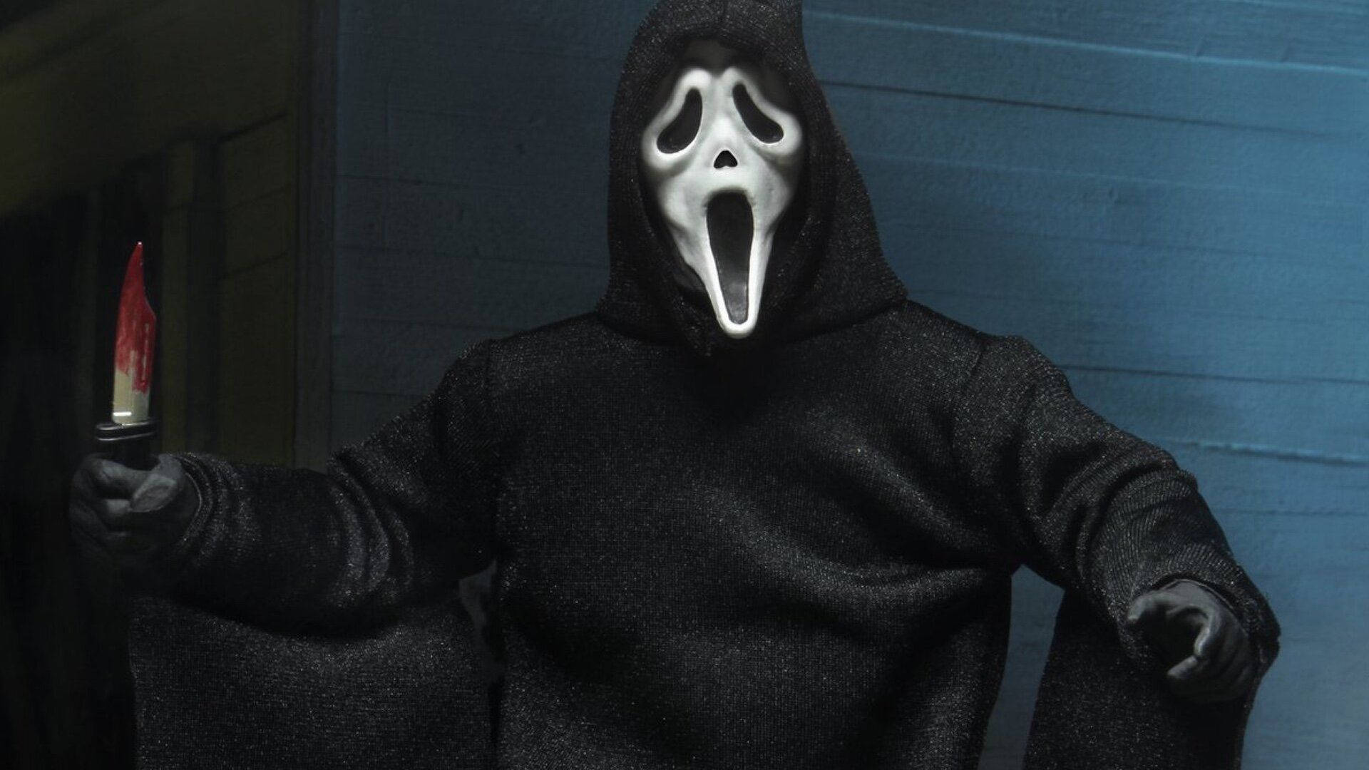 1920x1080 Download Scream Ghostface Bloody Knife Wallpaper