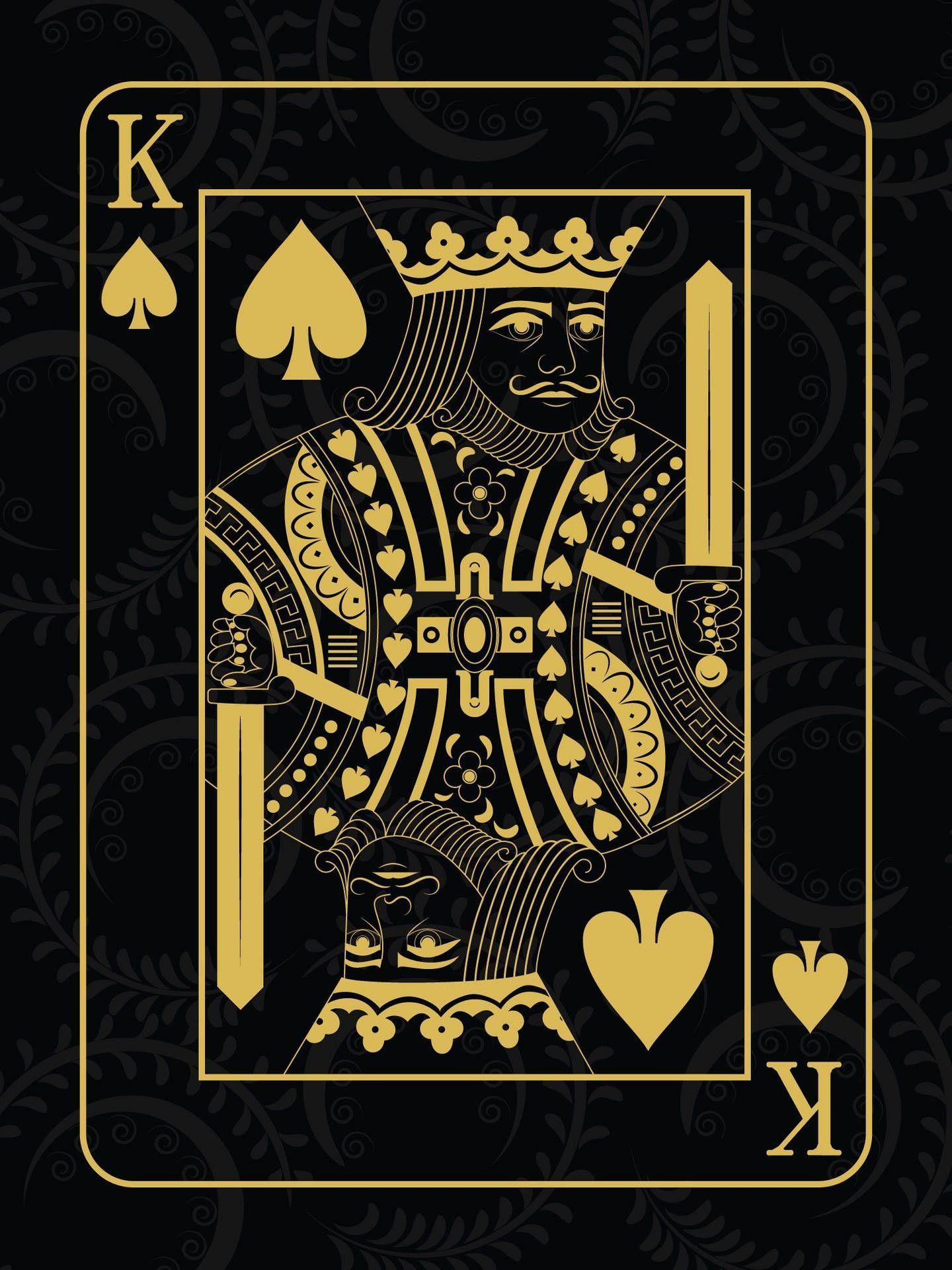1440x1920 Download Digital Art Of Rummy King Card Wallpaper