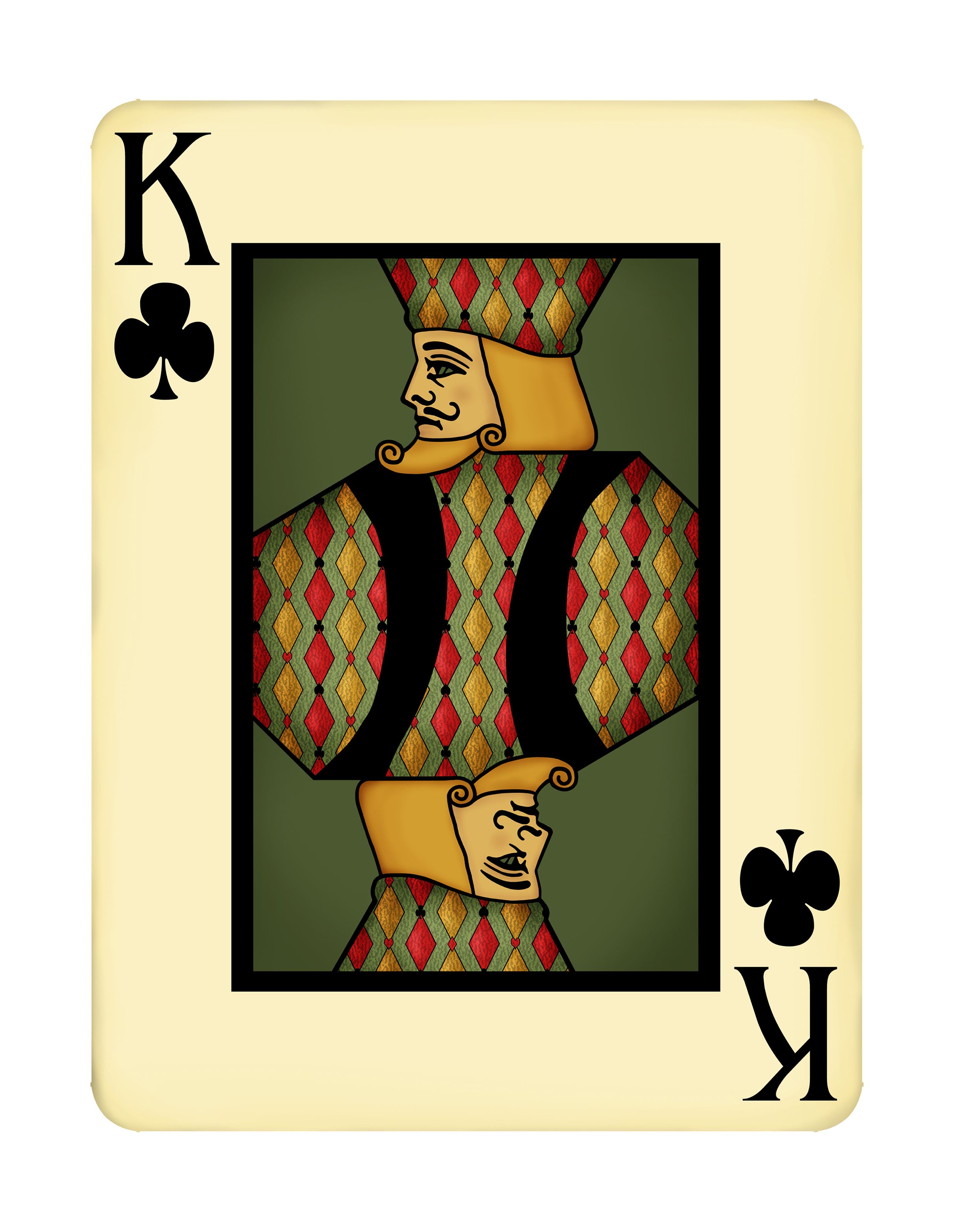 2475x3200 King Playing Card Mural Wallpaper Your Way
