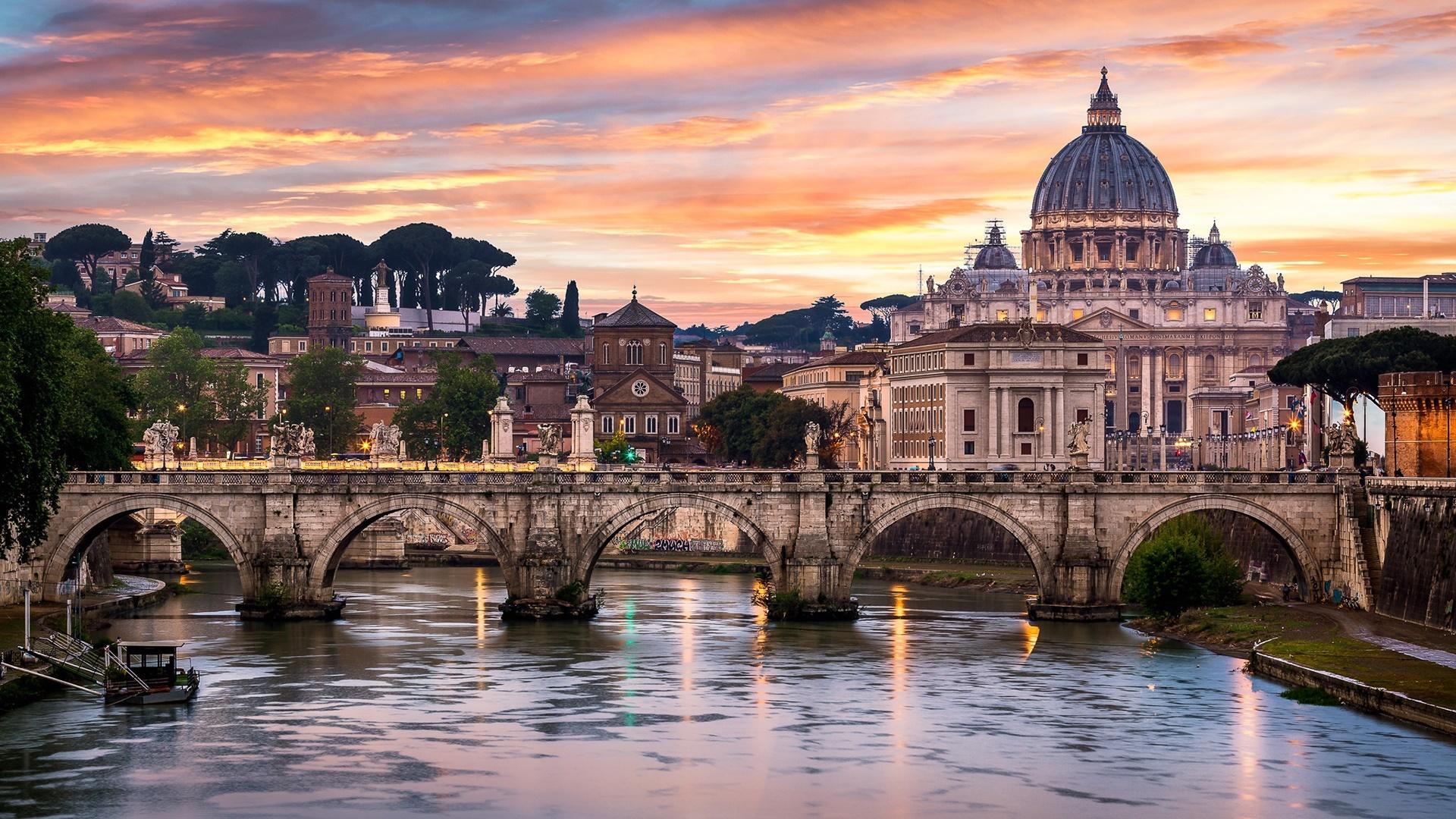 1920x1080 St. Peter's Basilica Wallpaper