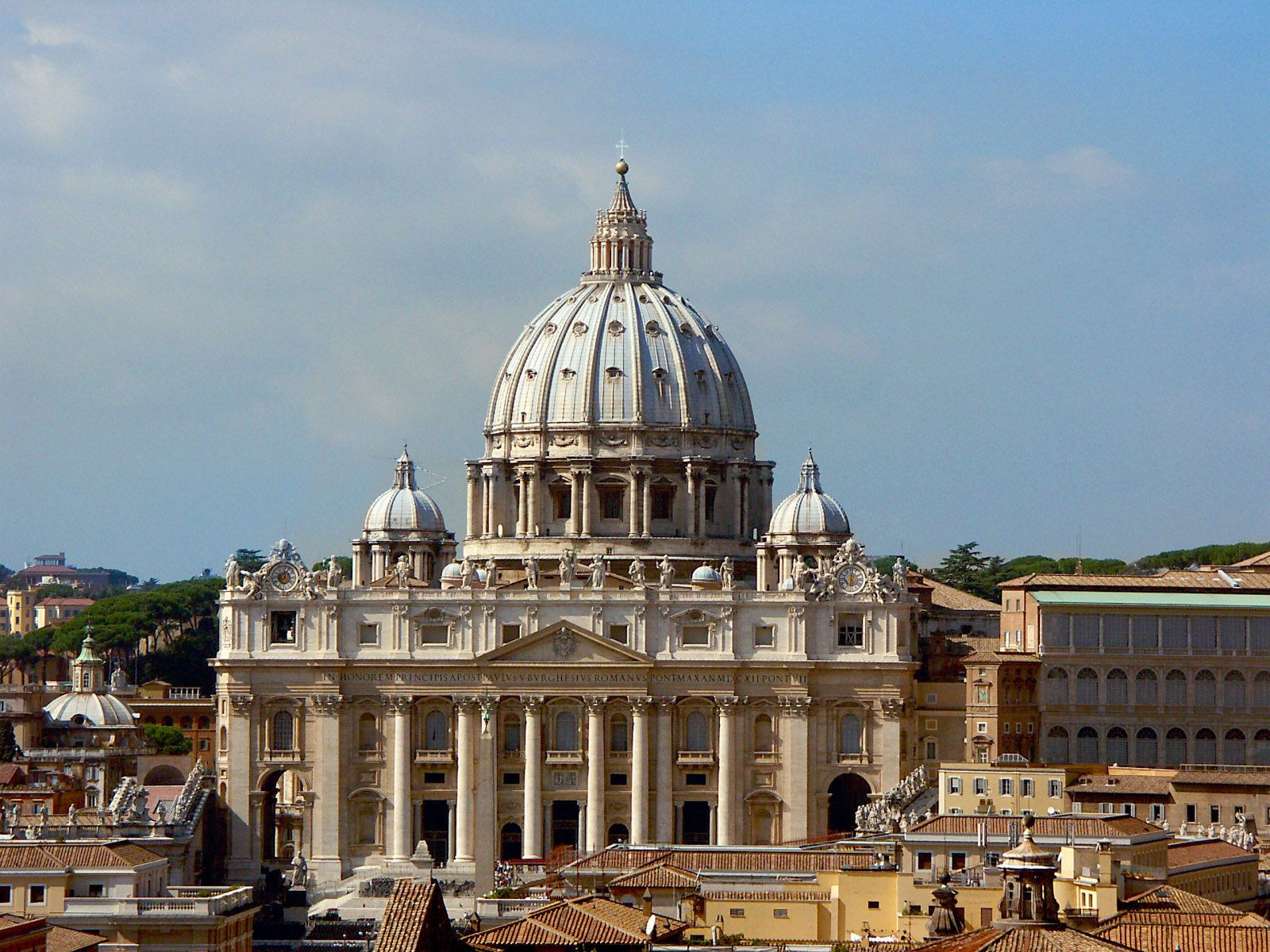 1600x1200 Saint Peter's Basilica, Rome (Illustration) History Encyclopedia
