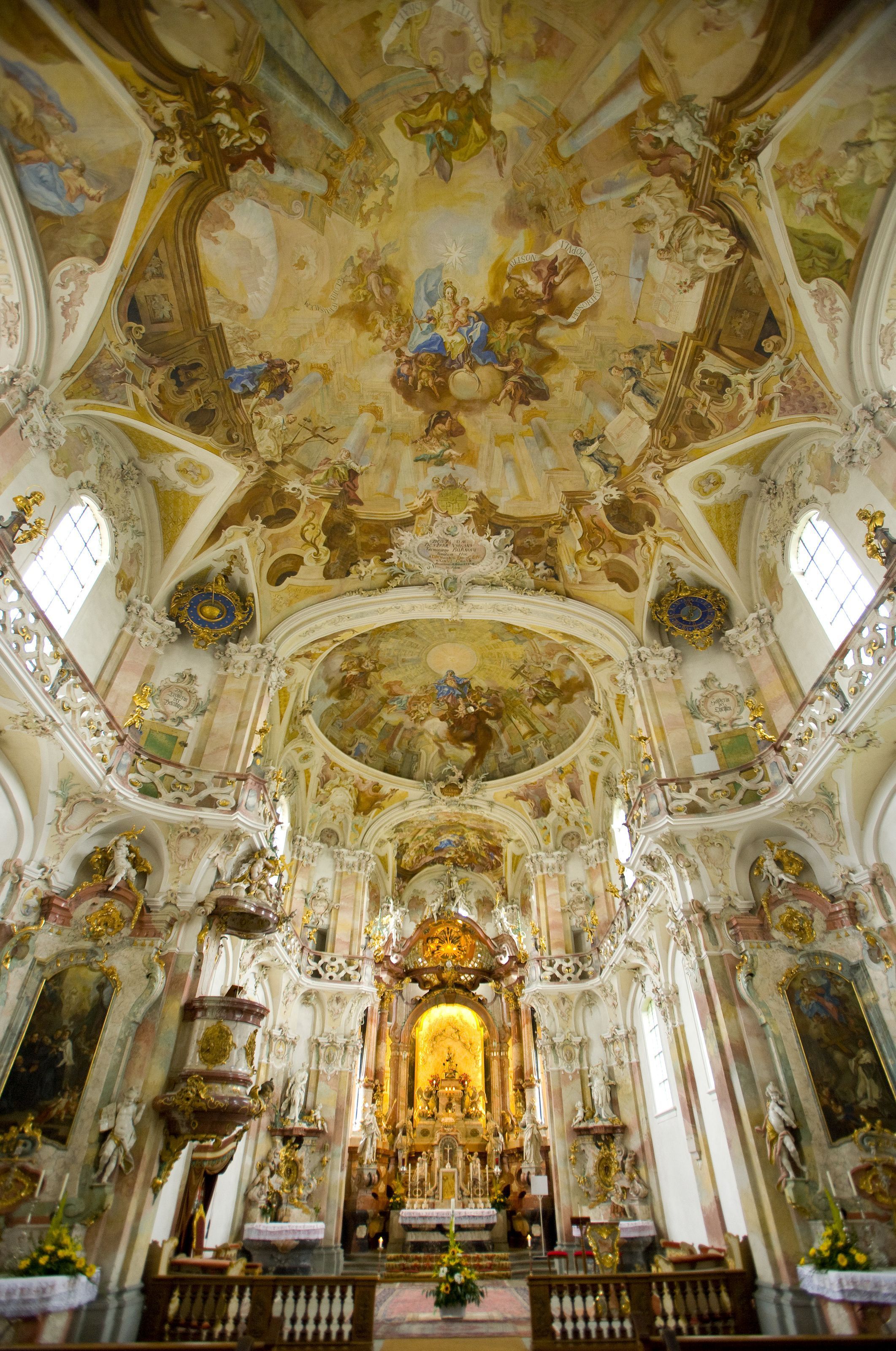 2123x3200 Basilica Of Birnau, Lake Constance, Germany Mural Zuckerman Your Way