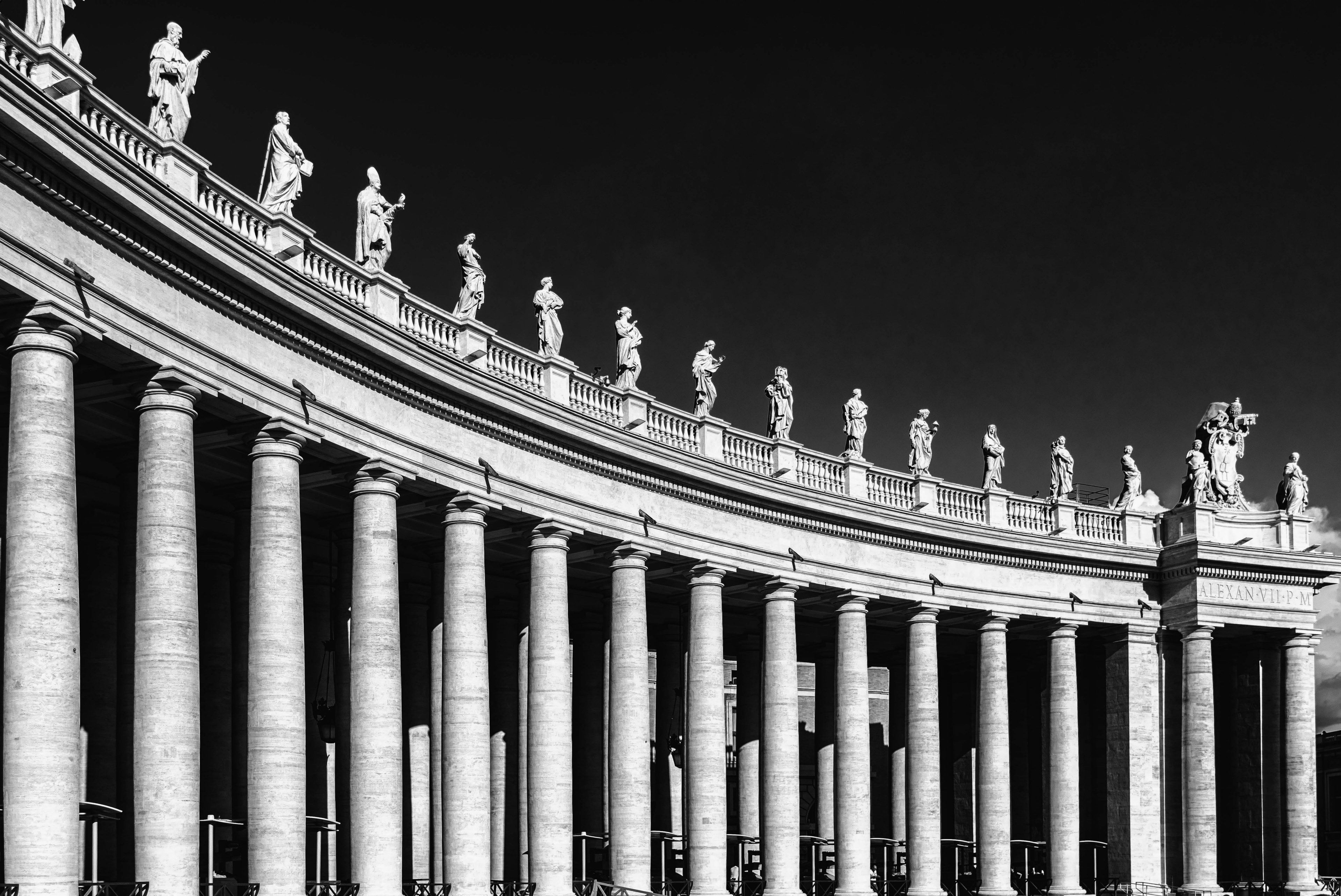 3840x2567 Wallpaper / st peters basilica columnar antique roman 4k wallpaper free download