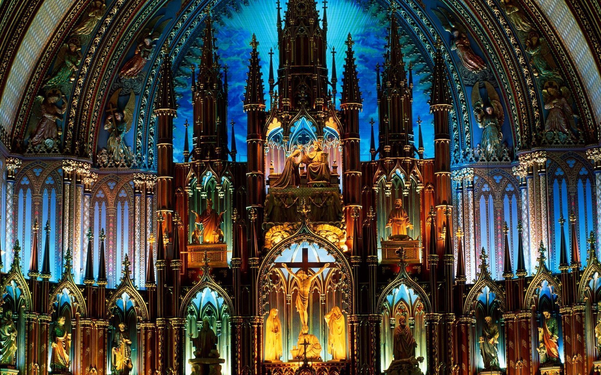 1920x1200 Wallpaper 4k Notre Dame Basilica Canada Wallpaper