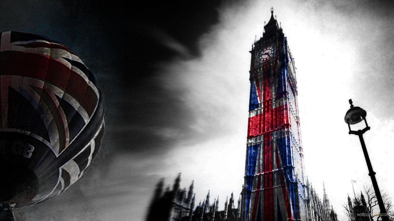 1280x720 British Flag Wallpaper, British Flag PC Background CK