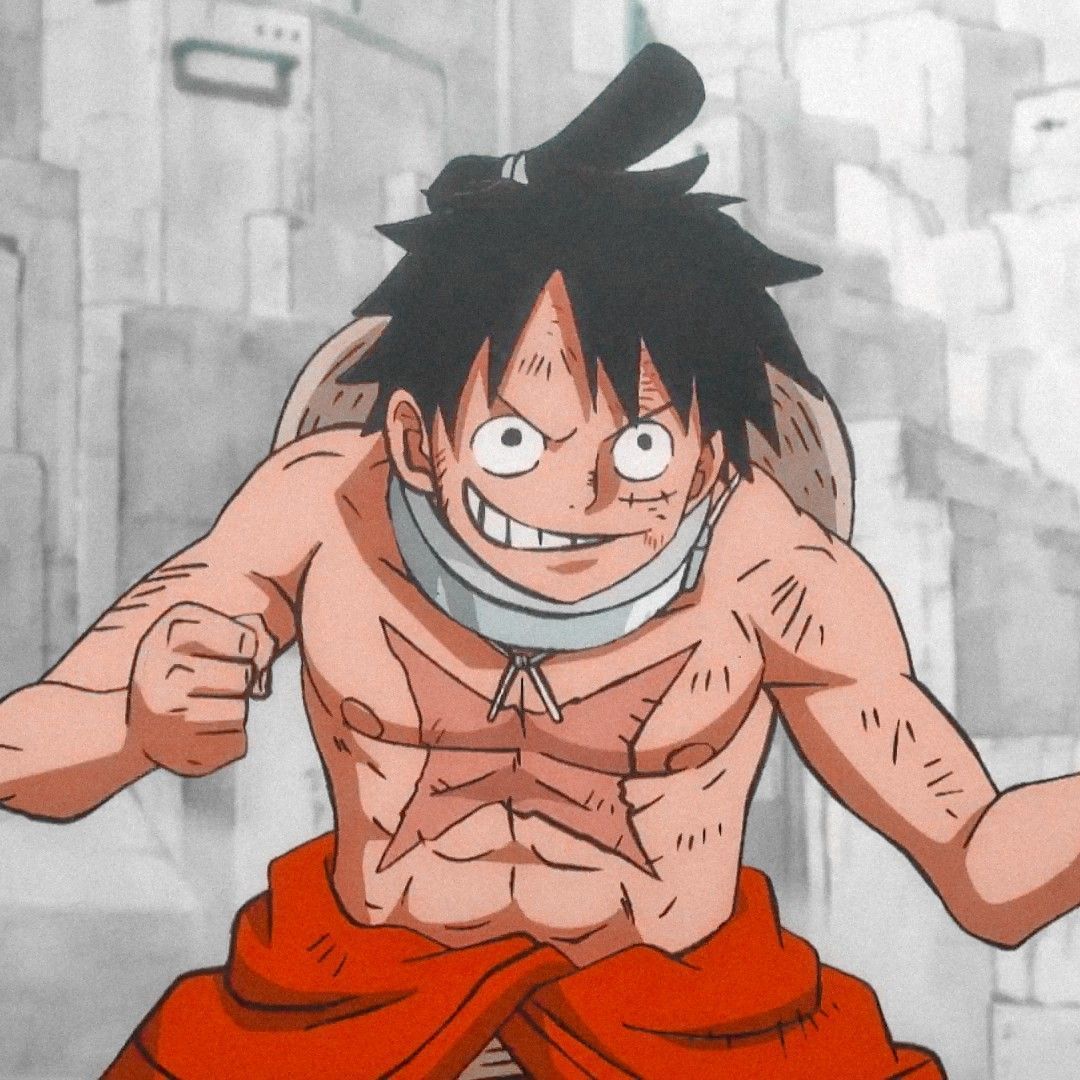 1080x1080 Luffy icon. One piece luffy, One piece crew, Luffy
