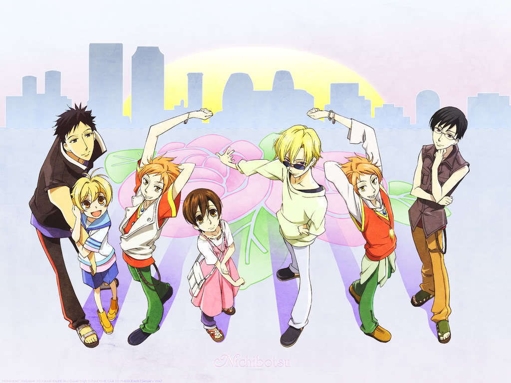1024x768 Ouran High School Host Club Wallpaper