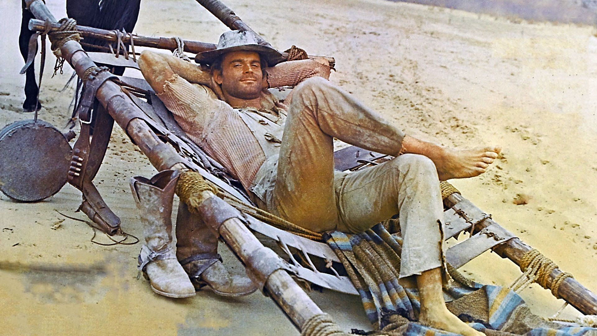 1920x1080 Terence Hill Call Me Trinity (1970). Trinity, Inspirational movies, Movie posters
