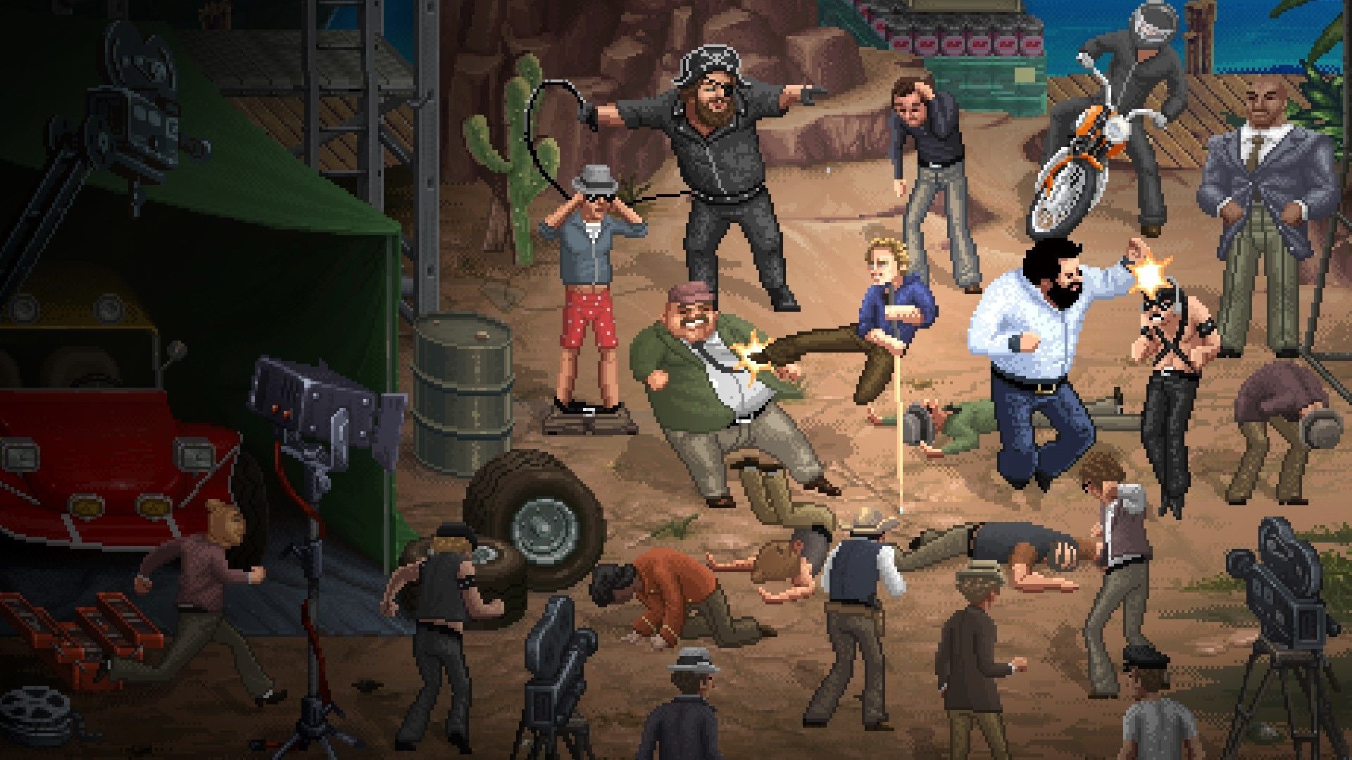 1920x1080 Bud Spencer & Terence Hill And Beans Wallpaper