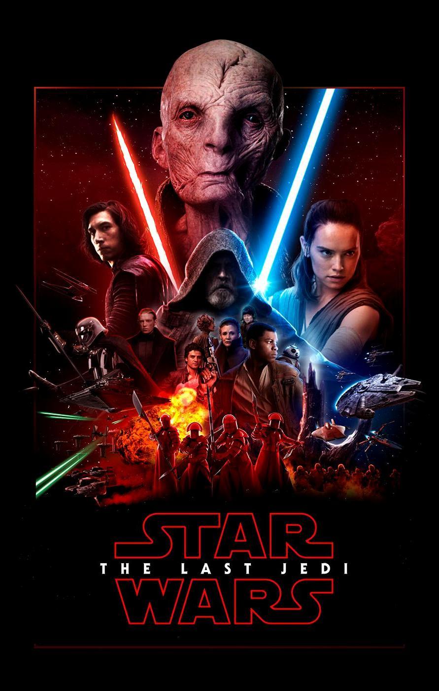 891x1401 iPhone Wallpaper Star Wars The Last Jedi 3D iPhone Wallpaper