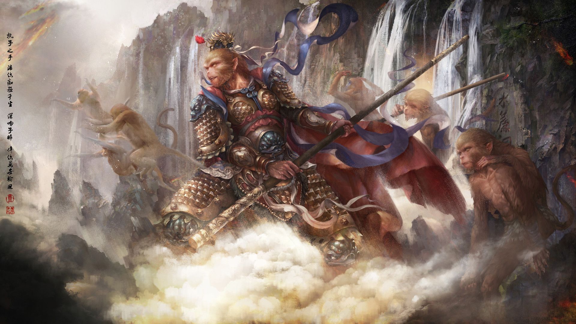 1920x1080 Story of a Journey to the West or The Pilgrimage to the West
