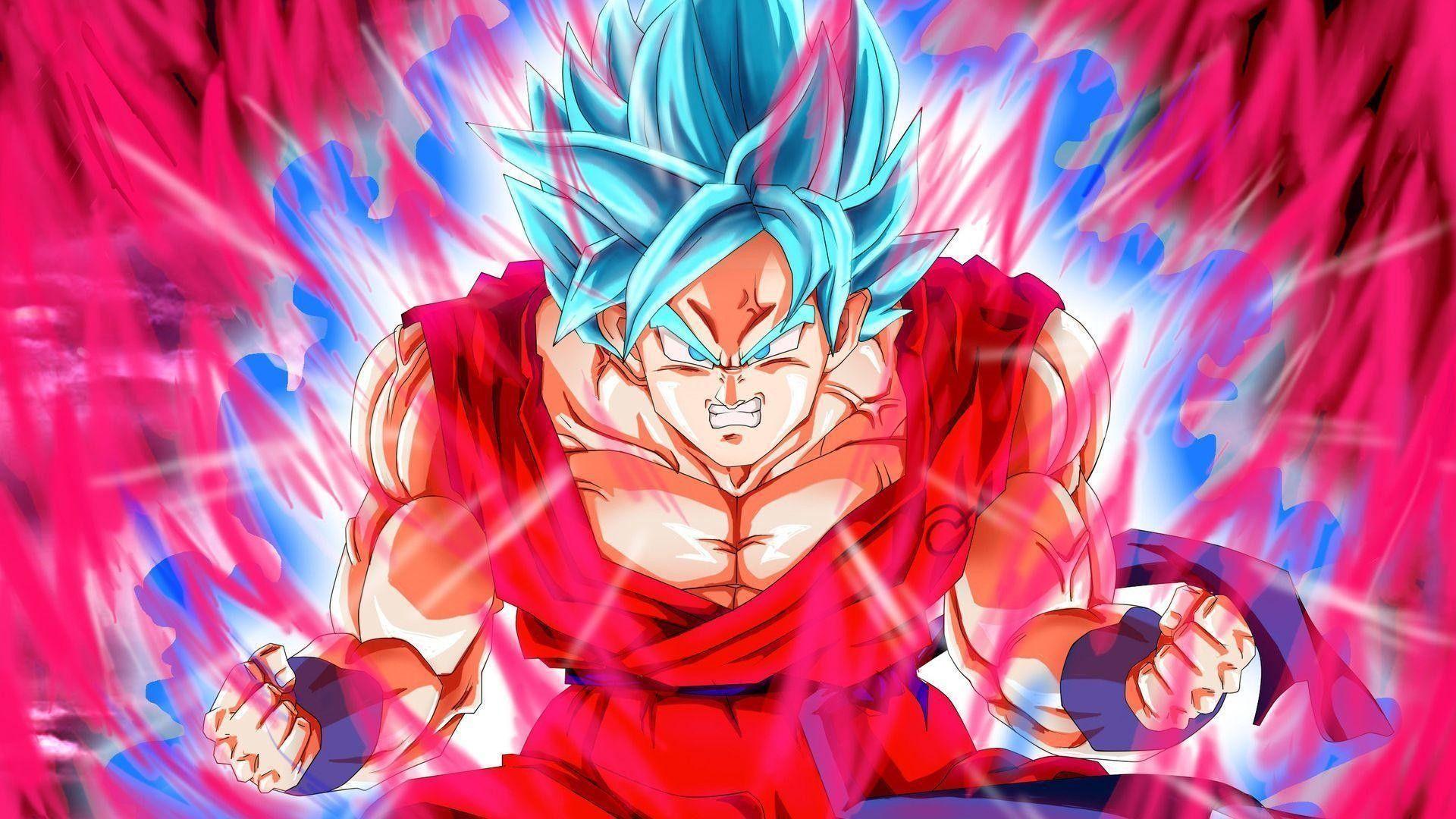 1920x1080 Goku Blue Wallpaper