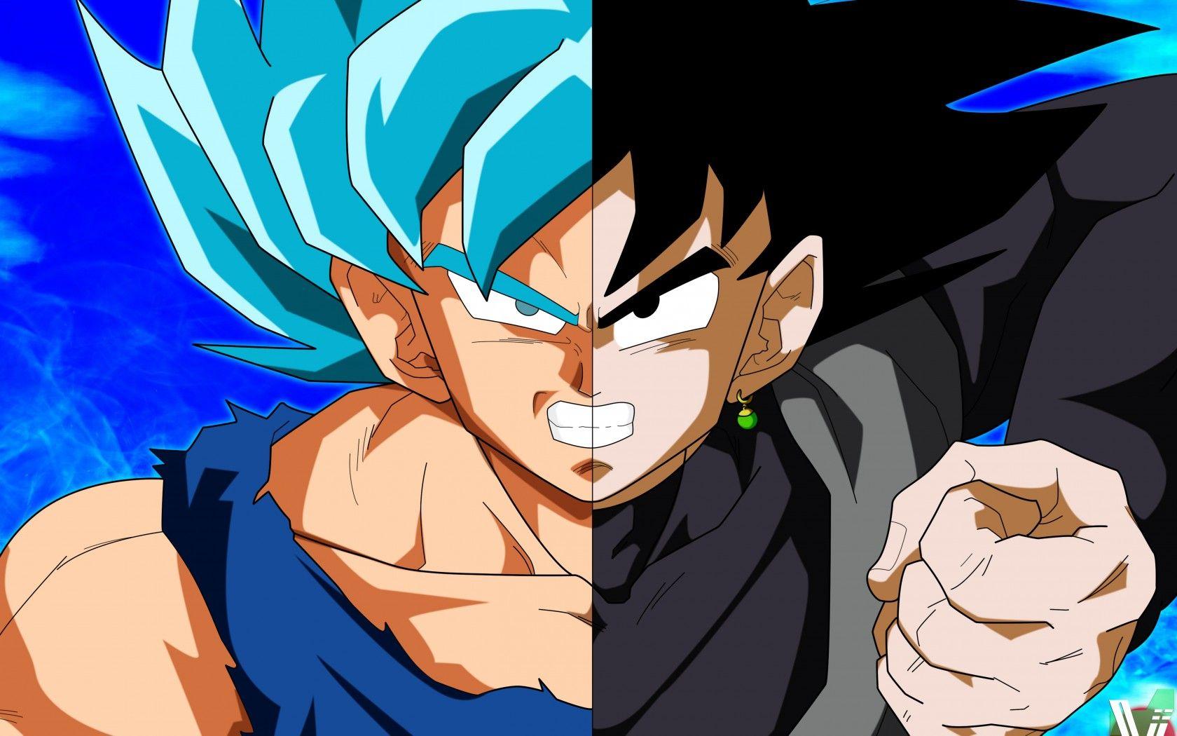 Goku Black and Blue Wallpapers Top Free Goku Black and Blue