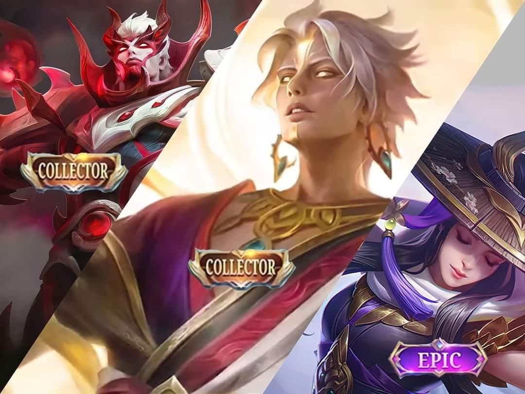 1080x810 May 2022 Grand Collection Event Skin Rewards Choices ( Collector Epic ) °Yu Zhong Serpent Collector Skin °Vale Tempest Collector Skin (Main Prize) °Fanny Luckybox Skin (c) R3ch0