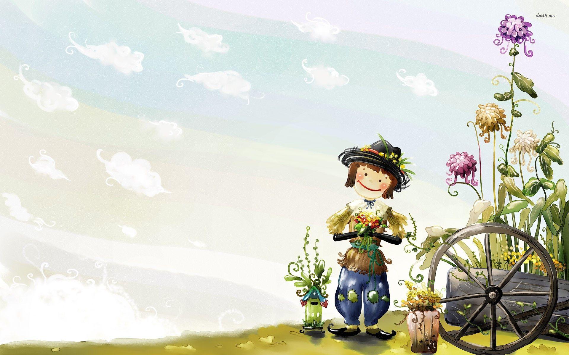 Cute Scarecrow Desktop Wallpapers - Top Free Cute Scarecrow Desktop ...