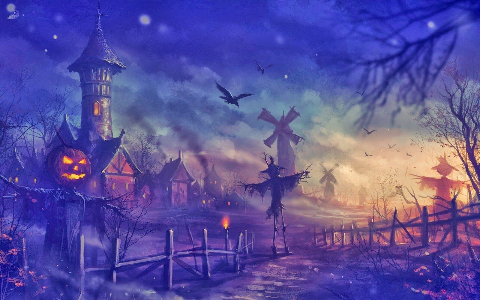 Halloween Scarecrow Wallpapers Top Free Halloween Scarecrow Backgrounds Wallpaperaccess 