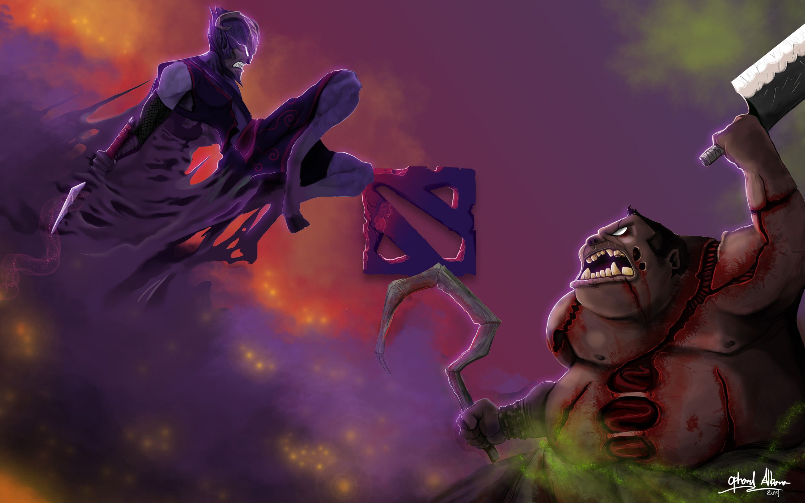 2560x1600 Riki (Dota 2) HD Wallpaper and Background