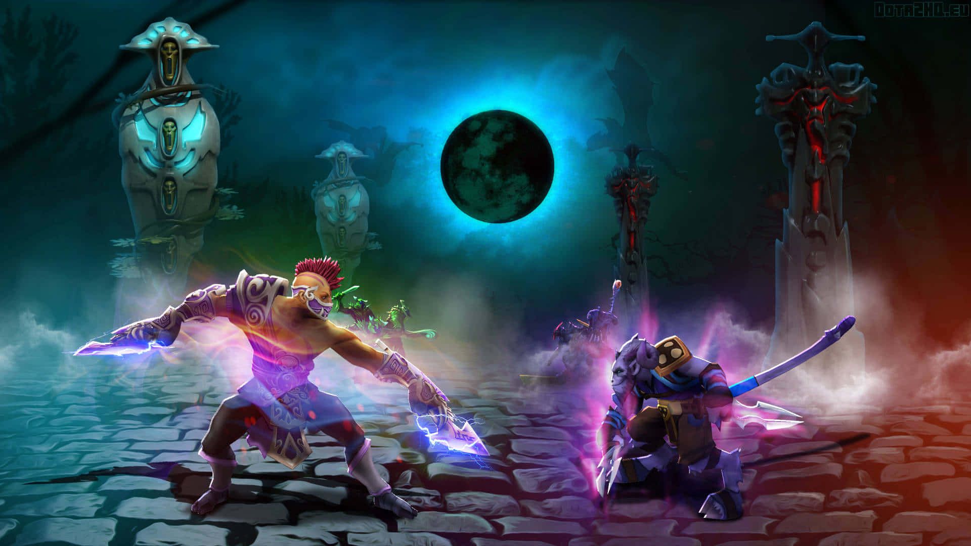 1920x1080 Download Riki Versus Anti Mage Best Dota 2 Background