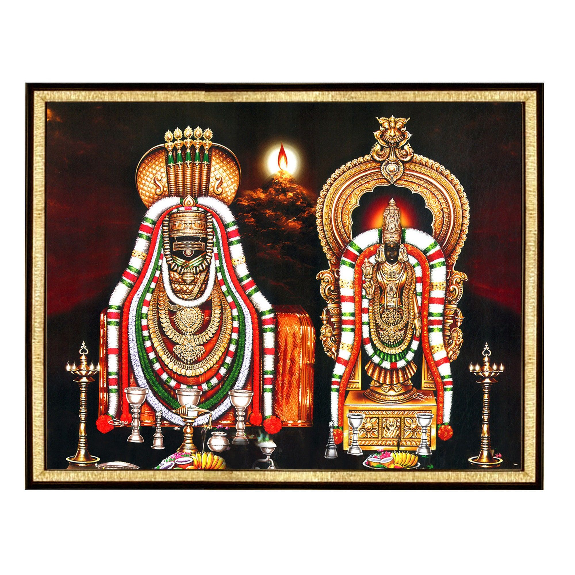 2000x2000 Annamalaiyar Unnamalai Amman Digital Photo Frame Indian
