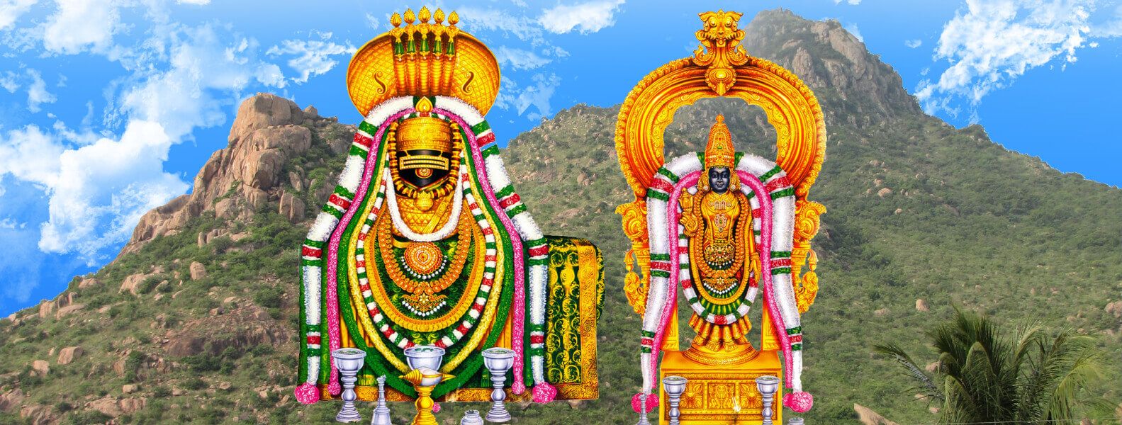 1583x600 Thiruvannamalai 2017. Sri Arunachaleshwarar Temple