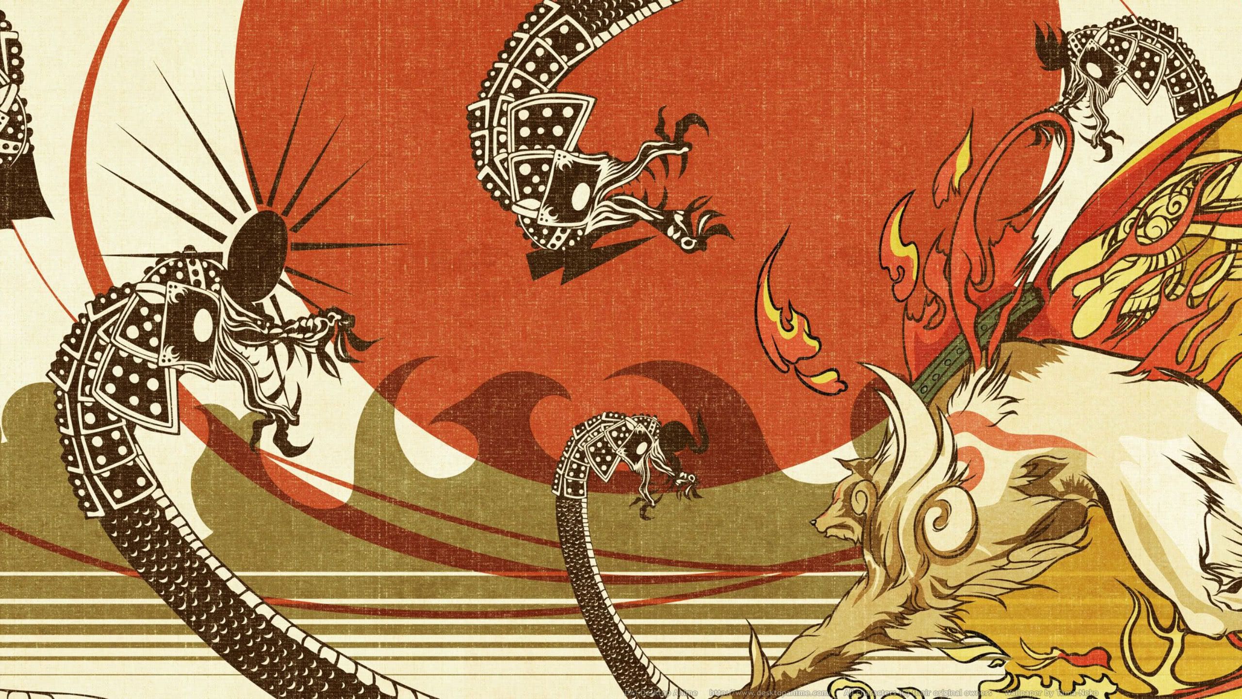 2560x1440 Japan Art 4k Wallpaper
