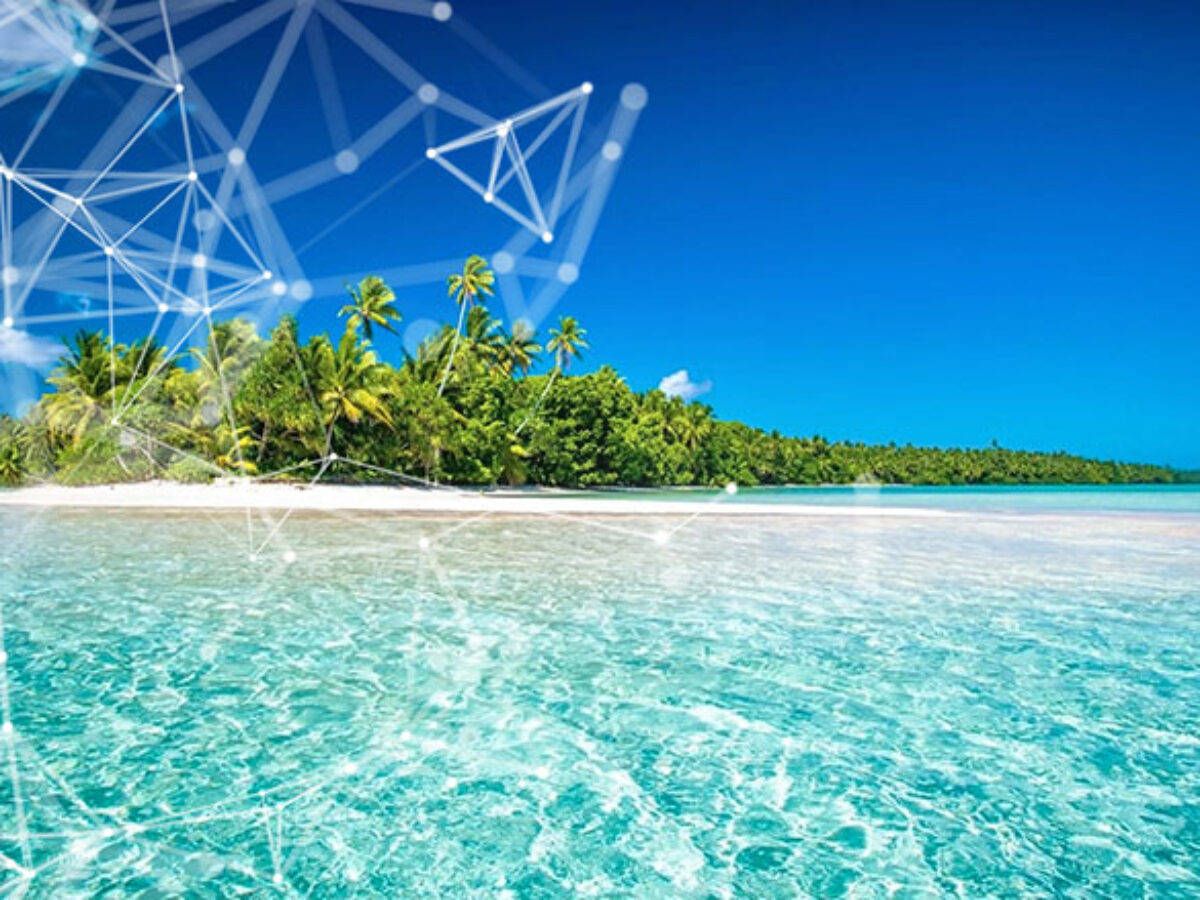 1200x900 Download Tropical Serenity in Tuvalu Wallpaper