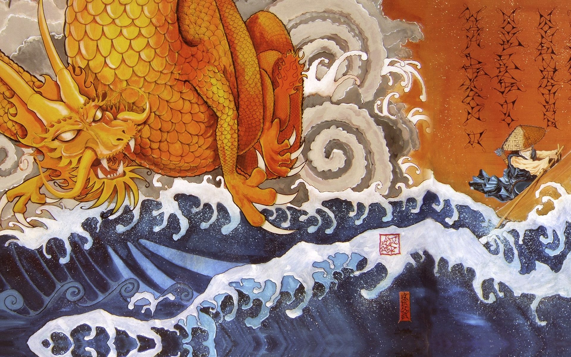 1920x1200 Japanese Art Wallpaper
