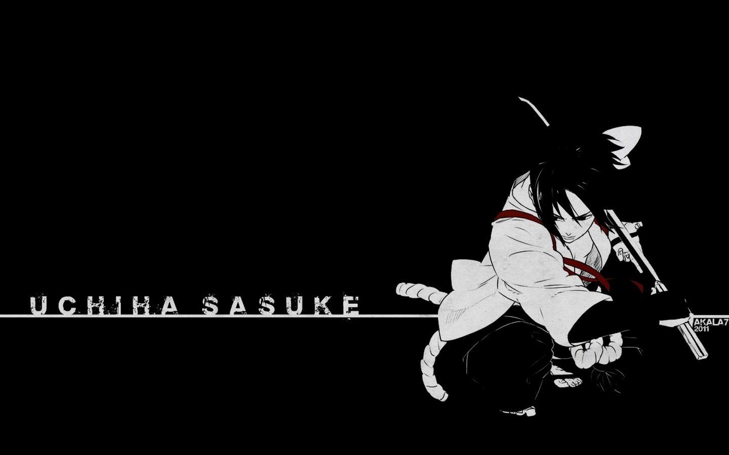 1440x900 Download wallpaper 1440x900 uchiha sasuke, naruto, art widescreen 16