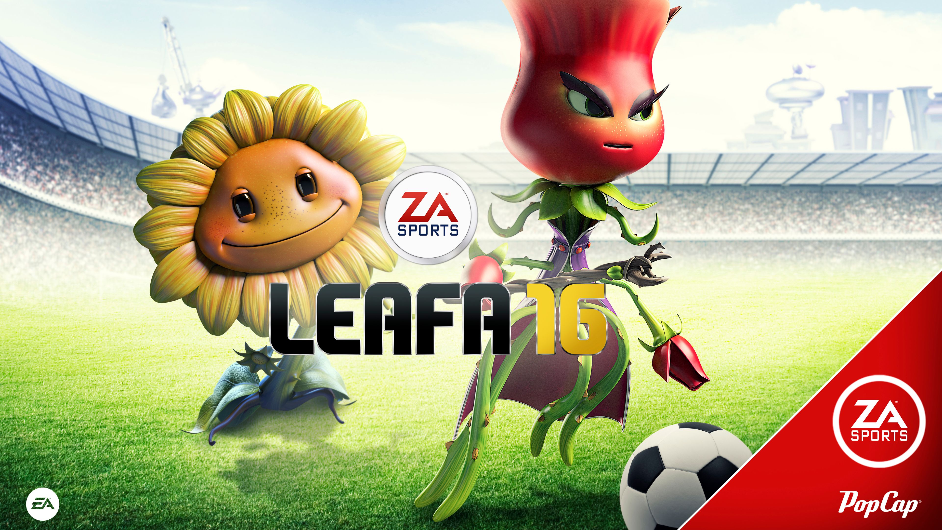 3840x2160 Download Fifa 16 Pvz Garden Warfare FIFA, Pvz, Garden, Warfare Wallpaper in 3840x2160 Resolution