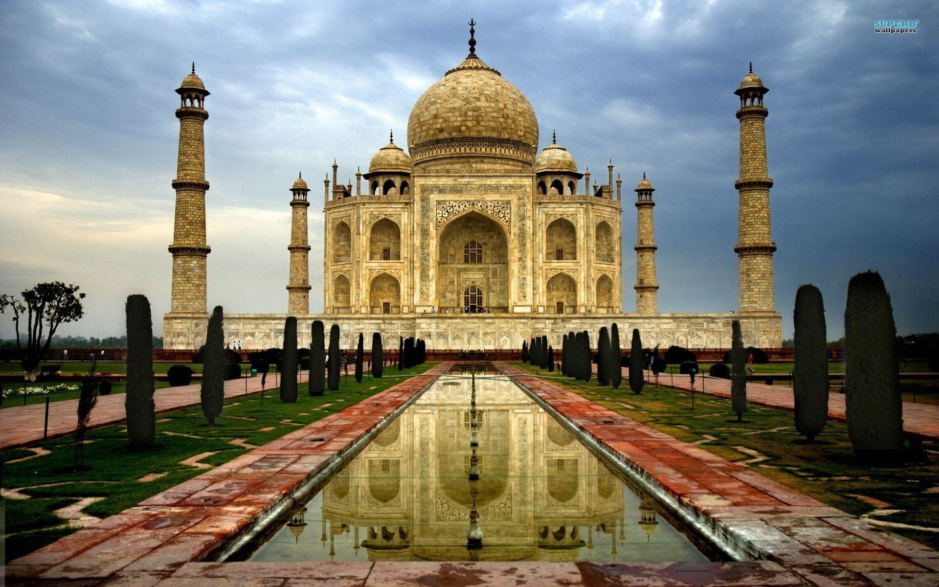 1920x1200 Taj Mahal Temple India desktop PC and Mac wallpaper