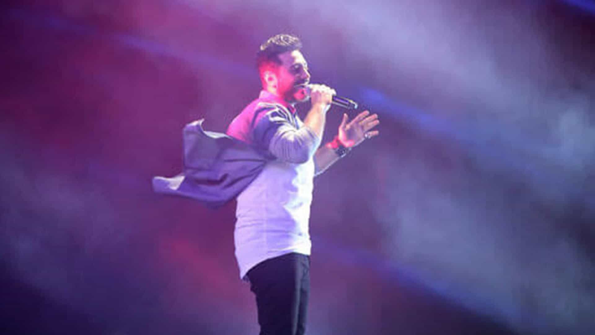1920x1080 Tamer Hosny At BUC's Third International Festival