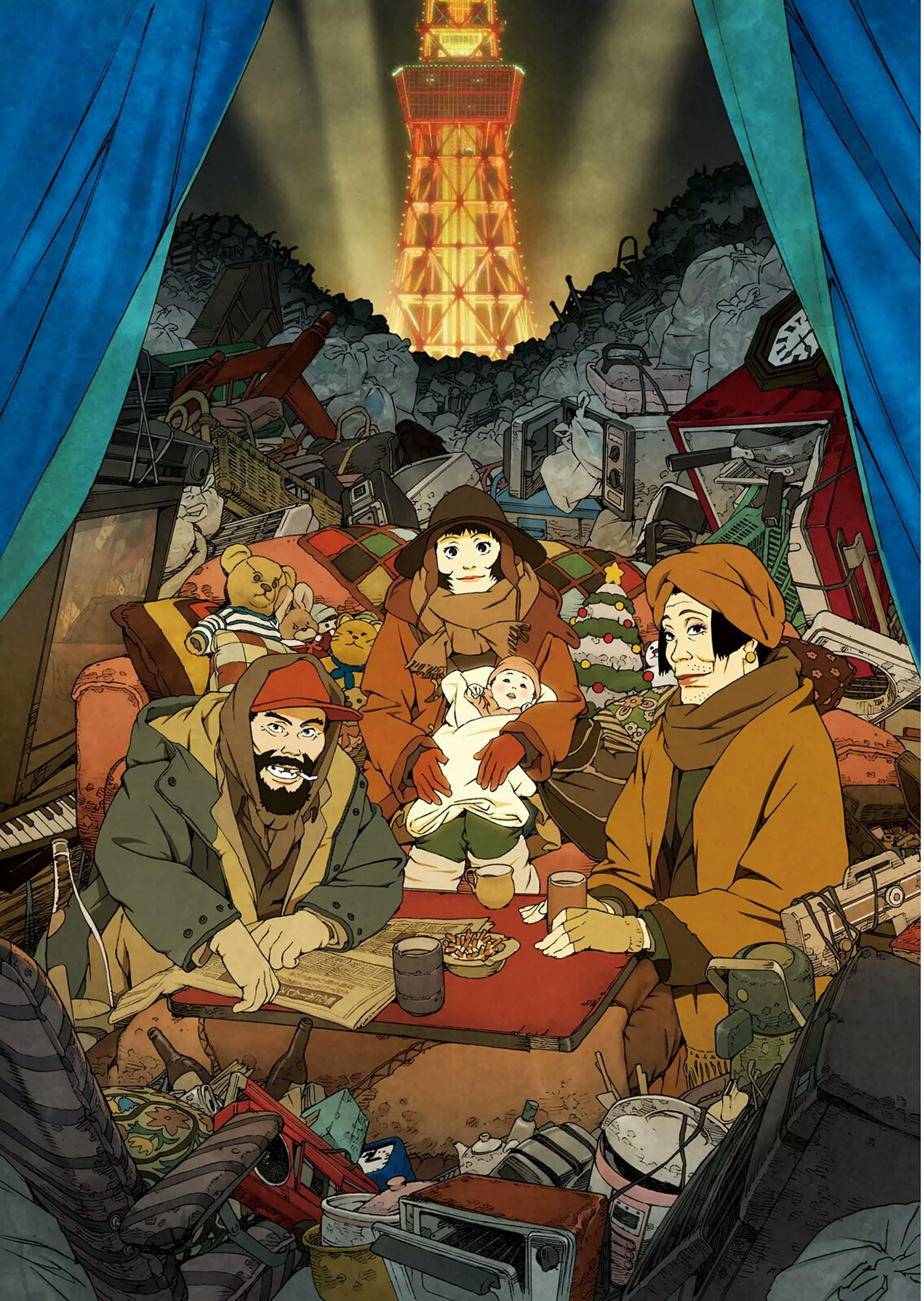 2367x3333 Tokyo Godfathers and Scan Gallery