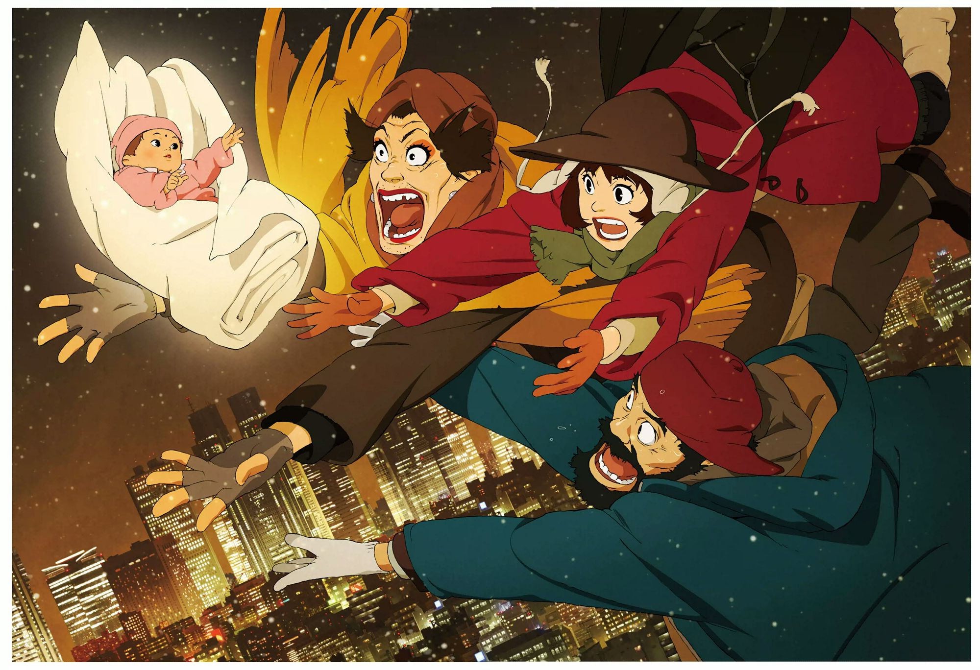 2000x1368 Tokyo Godfathers and Scan Gallery