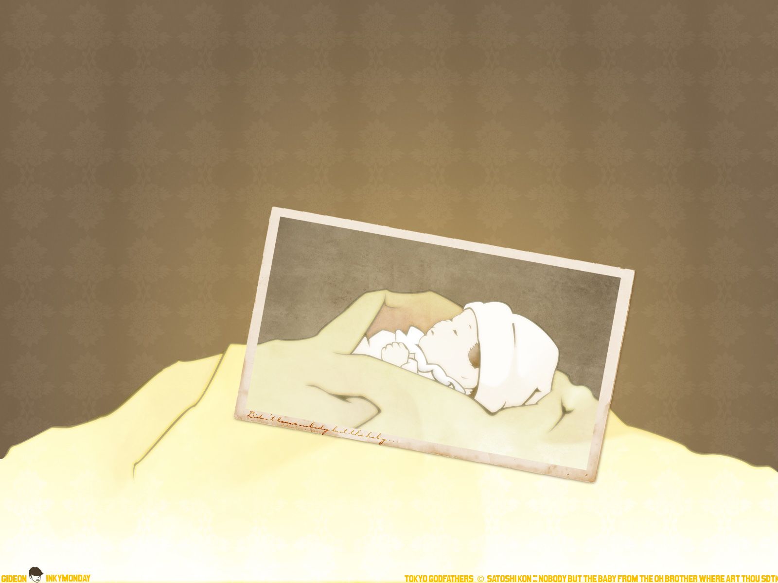 1600x1200 Tokyo Godfathers Wallpaper: Nobody But The Baby