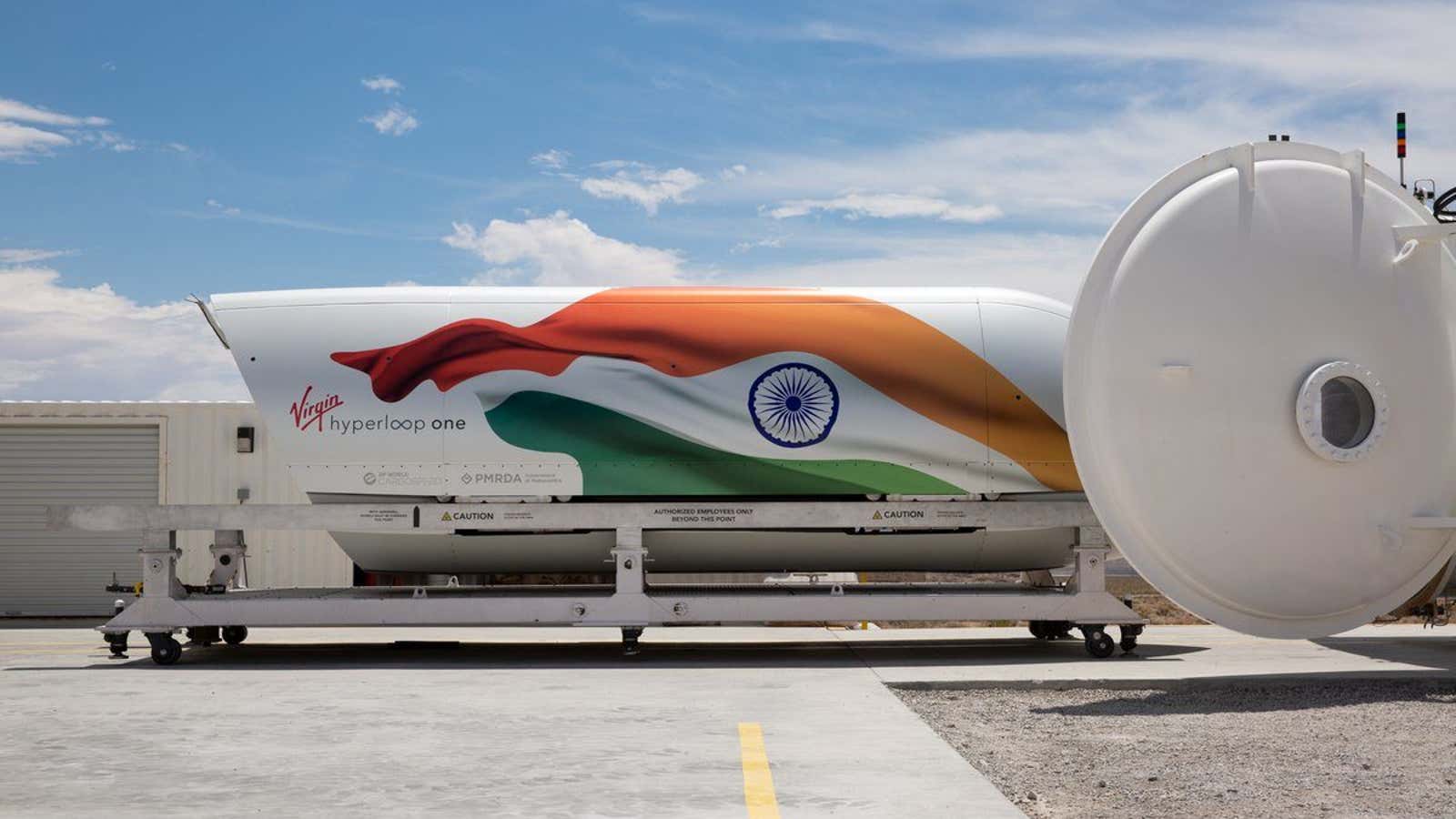 1600x900 Richard Branson's Virgin Hyperloop One project gets nod in India