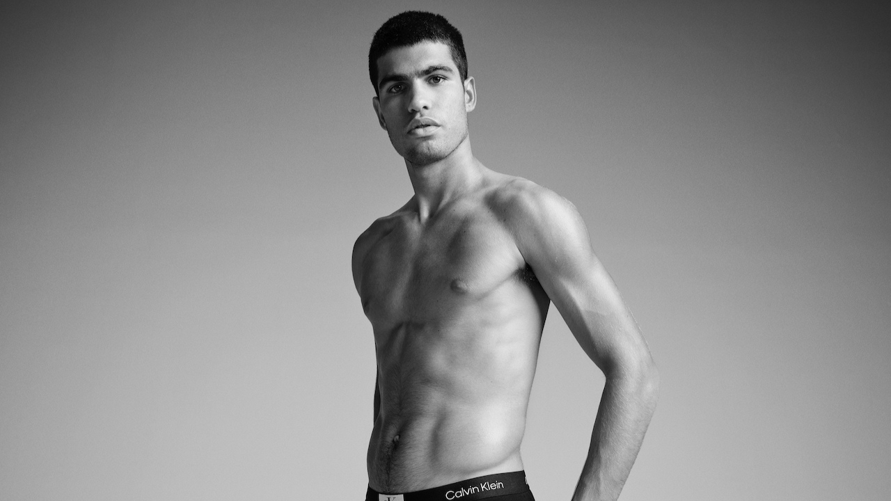1280x720 Tennis Champ Carlos Alcaraz Stars in New Calvin Klein Campaign