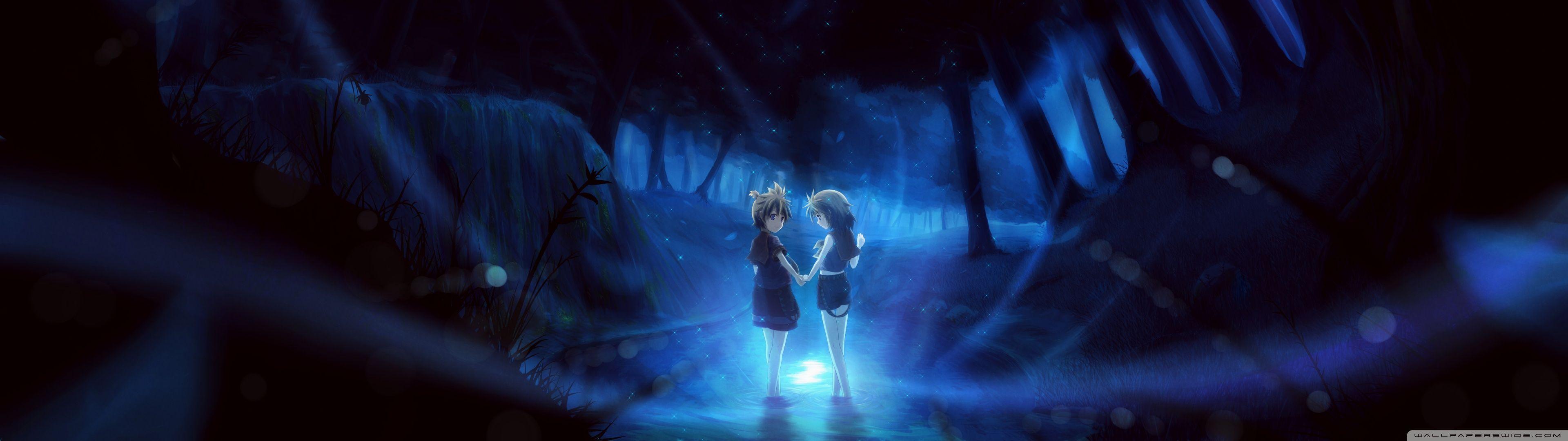 3840x1080 blue black wallpaper 3840 x 1080 9. Dual Monitor Wallpaper