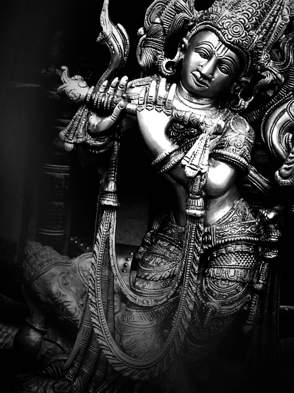 1200x1600 Krishna and Arjun Wallpaper Classic Krishna Wallpaper Digital Download