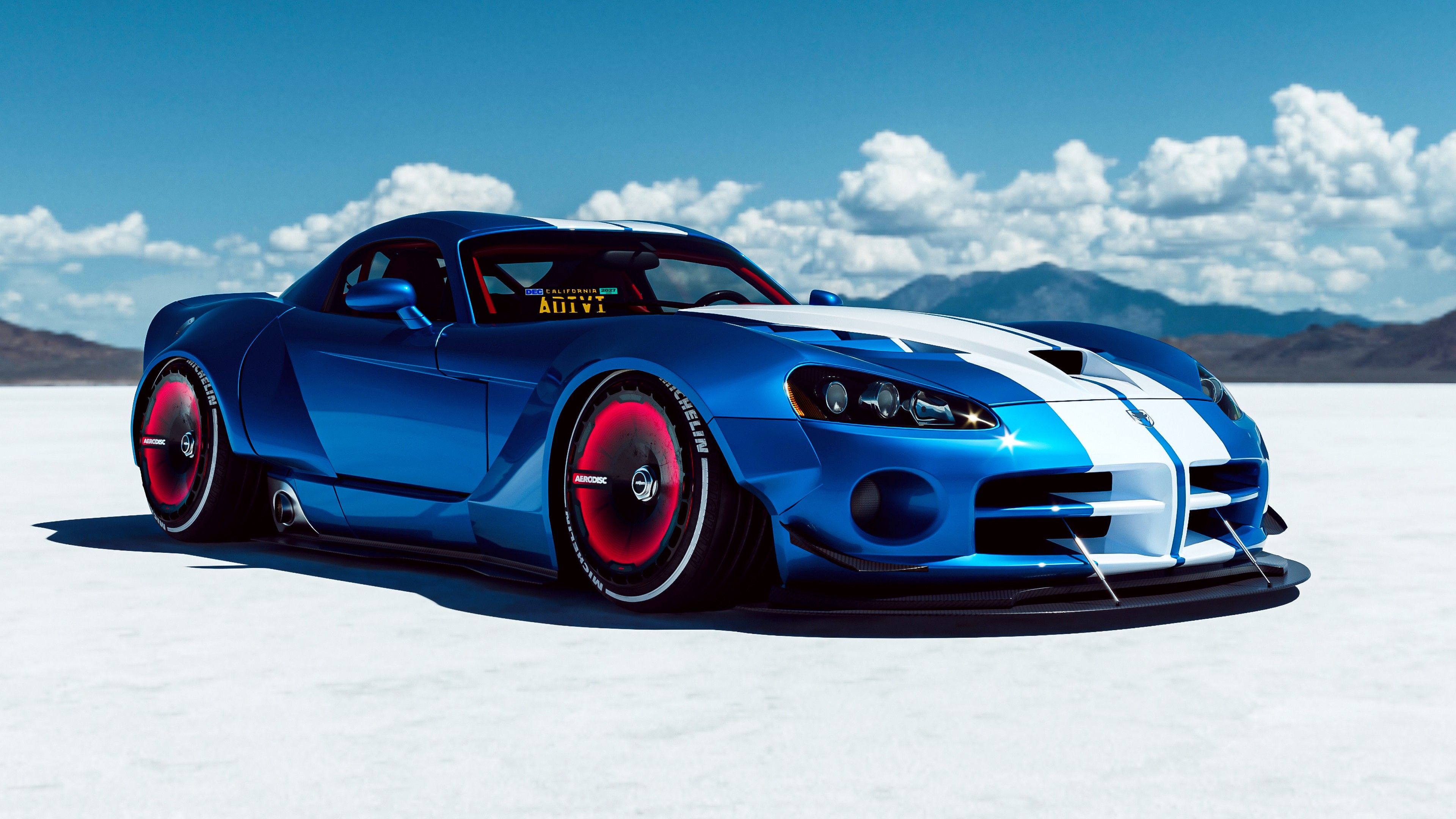 3840x2160 Dodge Viper Widebody 4K 2 Wallpaper Car Wallpaper