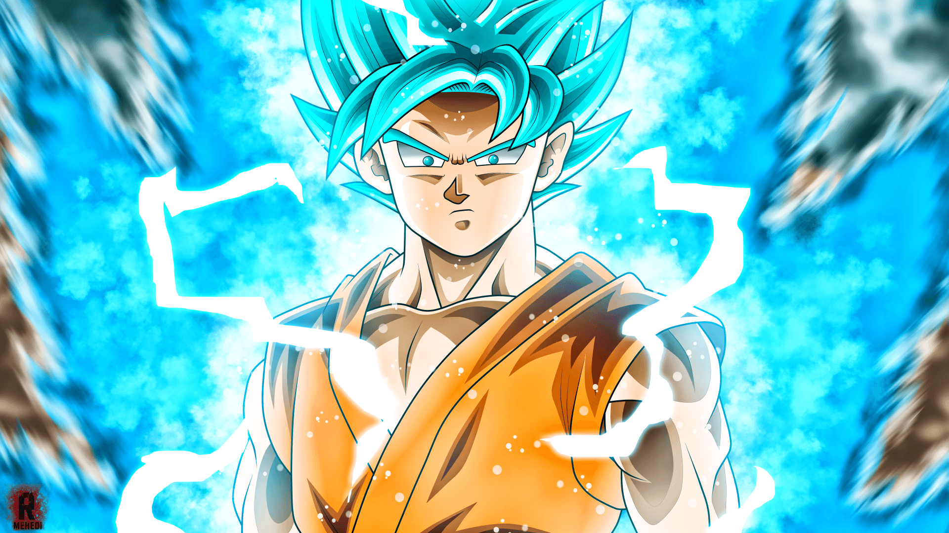 Goku Super Saiyan God Blue Wallpapers APK pour Android Télécharger