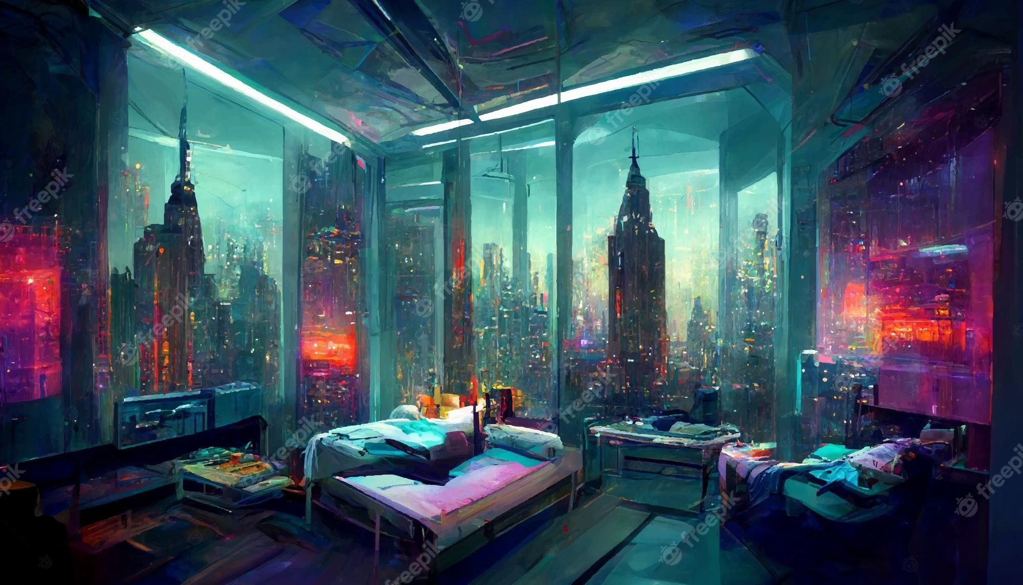 Cyberpunk Apartment Wallpapers - Top Free Cyberpunk Apartment ...