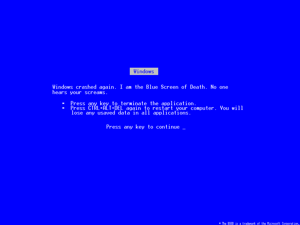 Blue Screen of Death Wallpapers - Top Free Blue Screen of Death Backgrounds  - WallpaperAccess