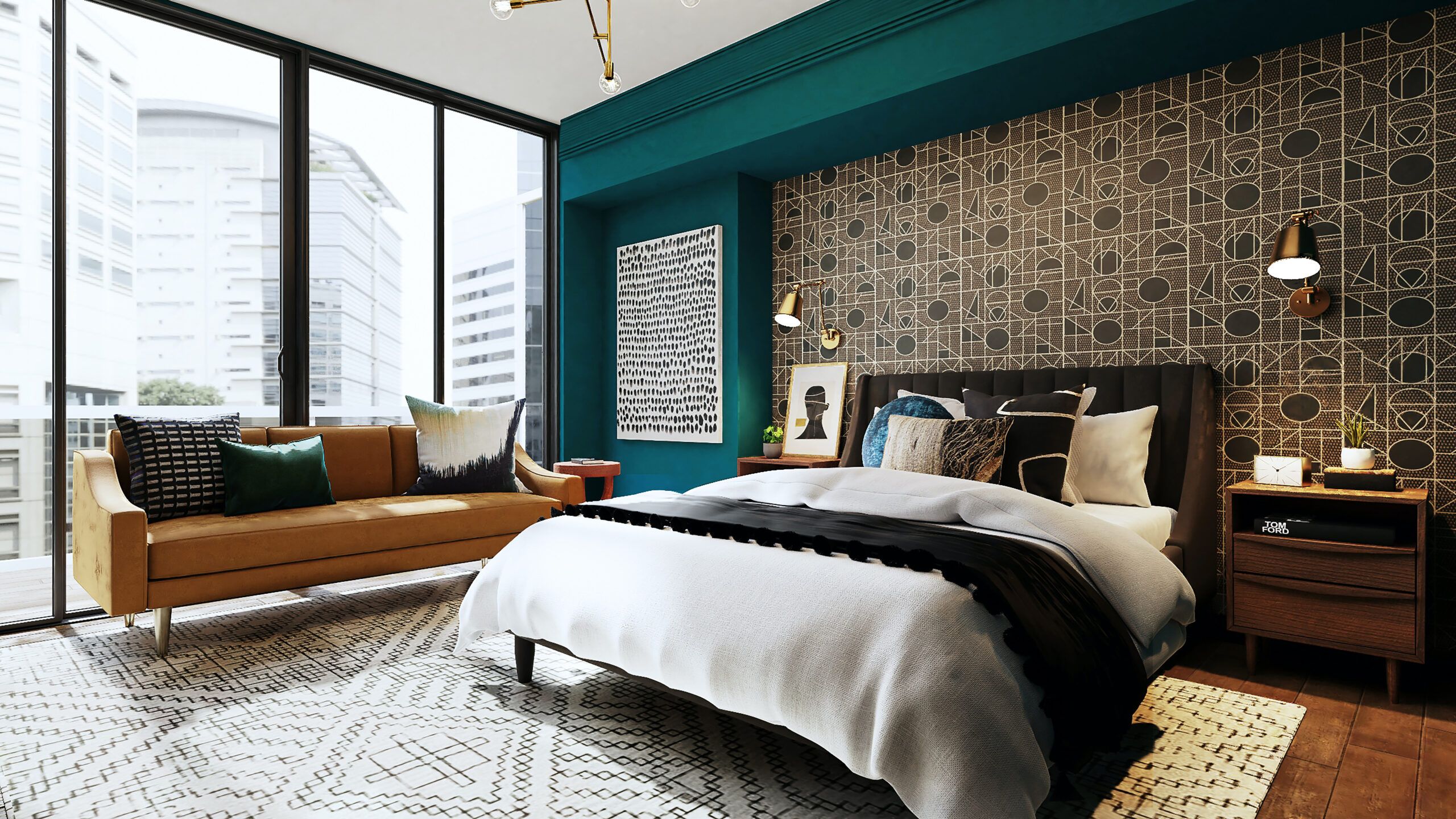 2560x1440 Room wallpaper designs: get inspired with the latest trends of 2022 Decor & Design