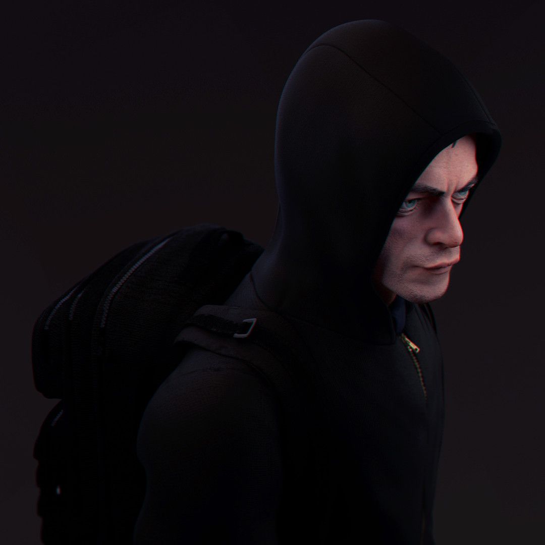 1080x1080 Guillermo Rosado Ruiz Alderson, from MR ROBOT