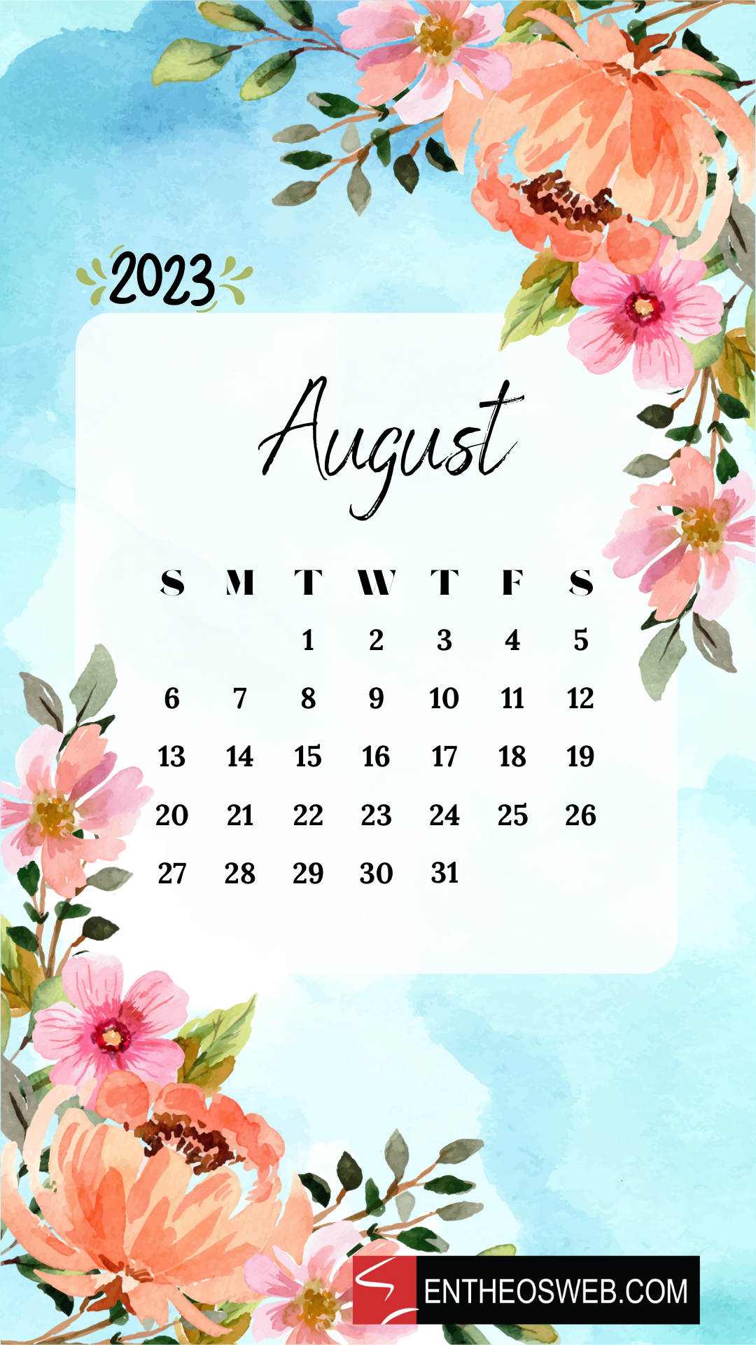 August 2023 Calendar Wallpapers - Top Free August 2023 Calendar