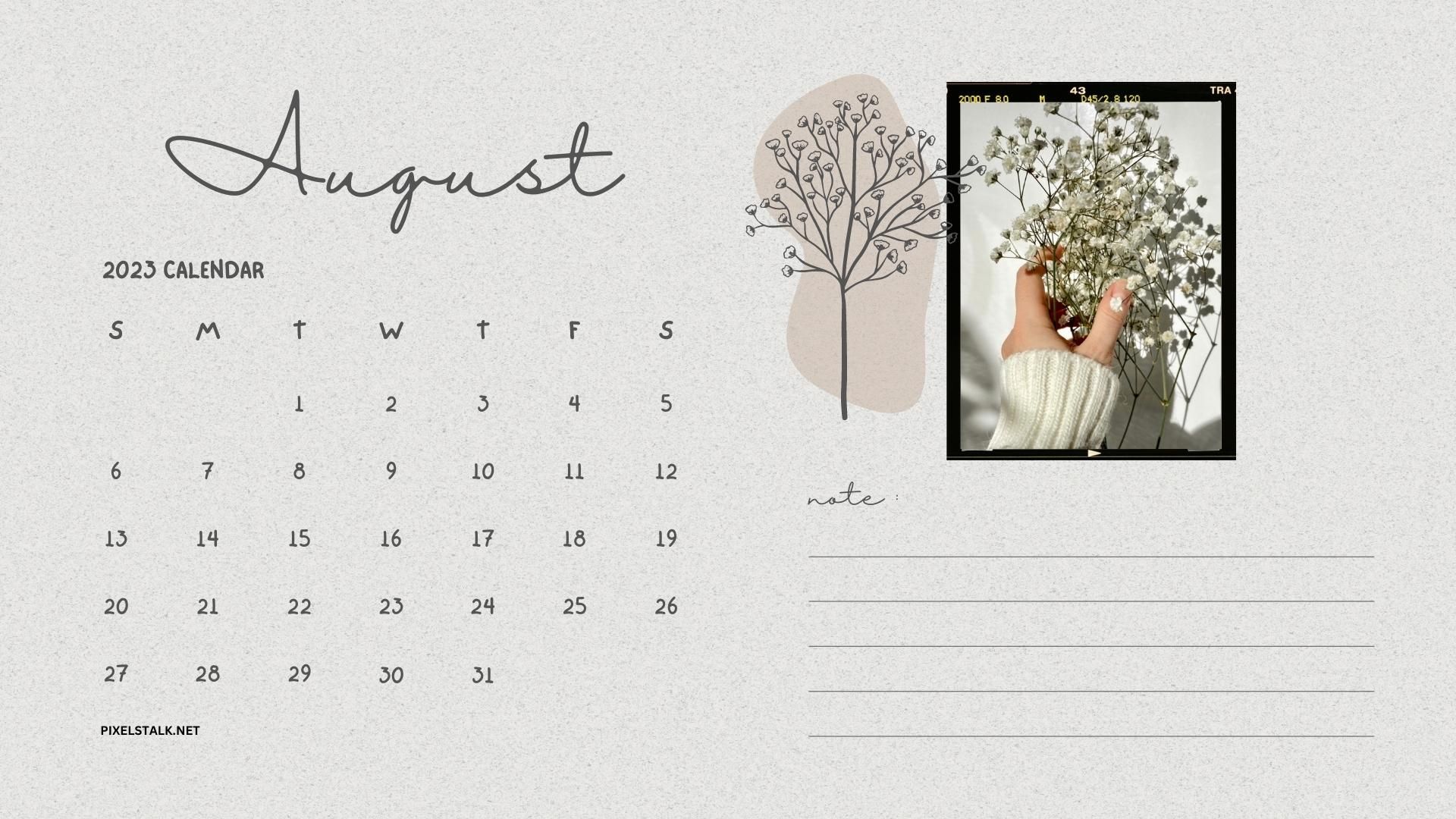 August 2023 Calendar Wallpapers - Top Free August 2023 Calendar