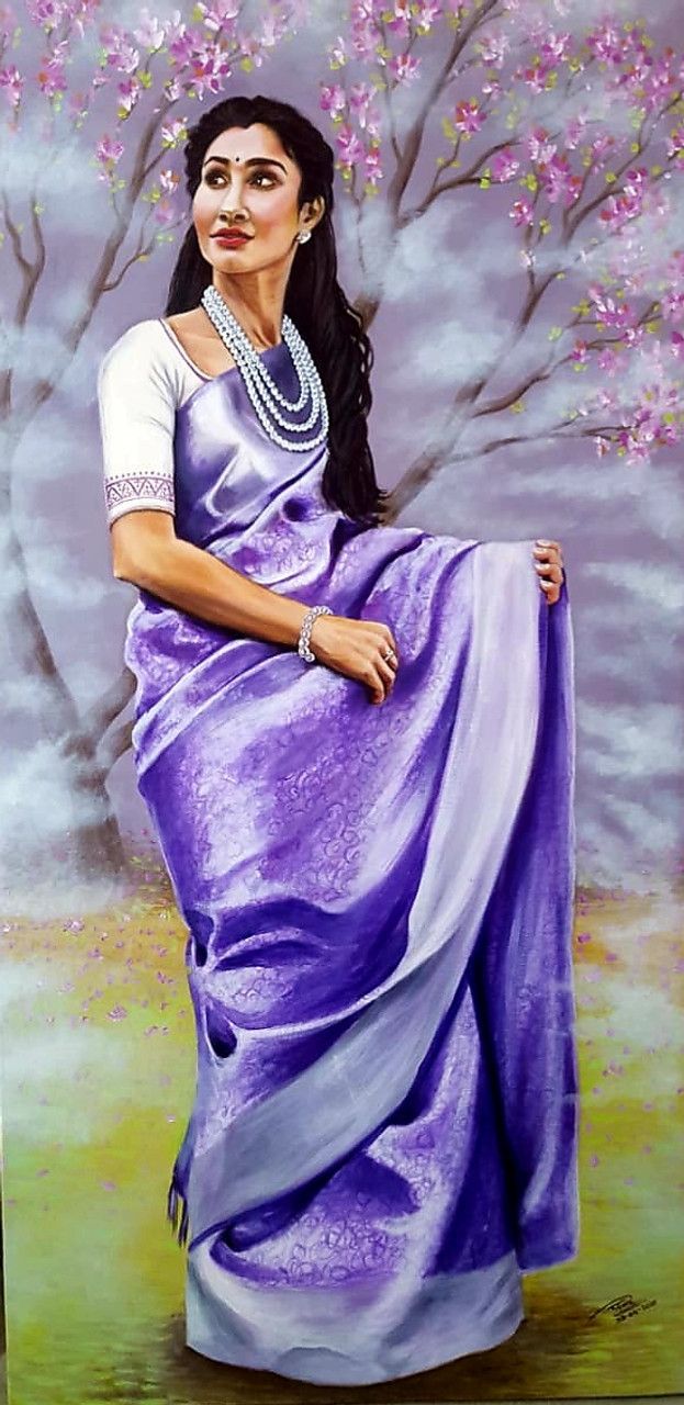 623x1280 Village Girl Painting Wallpaper. centenariocat.upeu.edu.pe